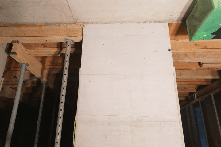Sichtbeton nach der Bearbeitung 1