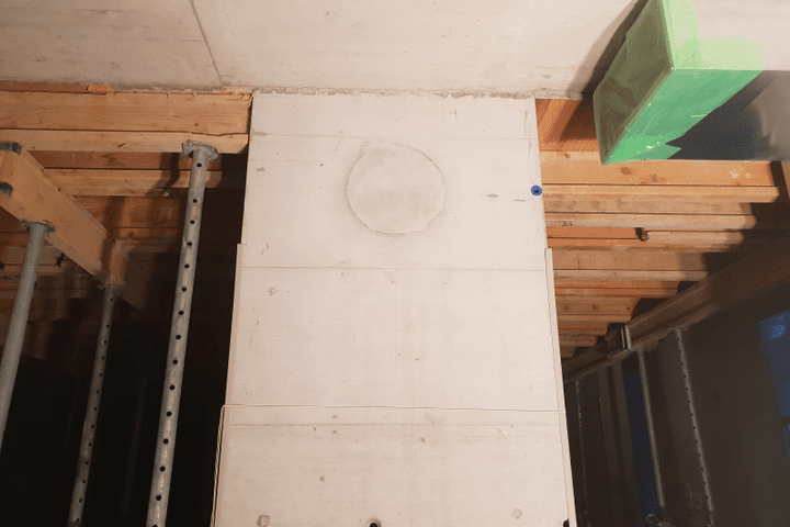 Sichtbeton vor der Bearbeitung 1