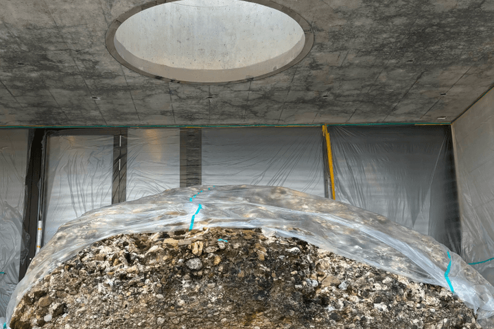 Betonpigmentierung vorher